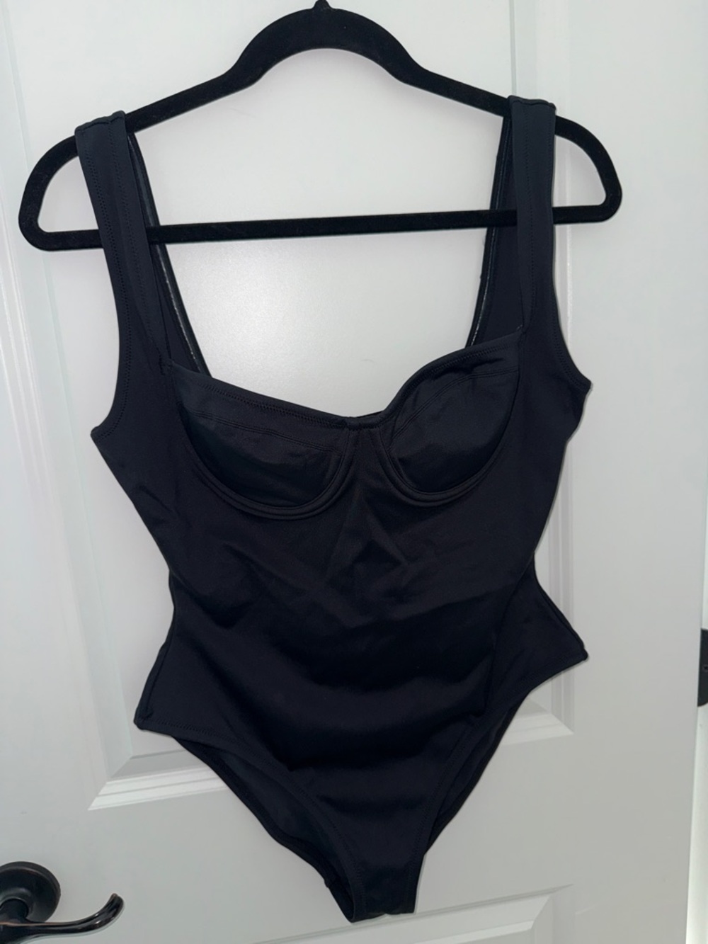 SKIMS Shaping Underwire One-Piece Swimsuit